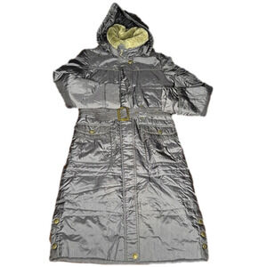 Metallic Deep Mauve Full Length 2008  Beijing Olympic Coat